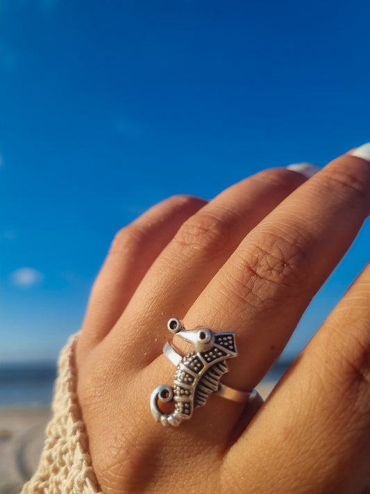 Anillo caballito de mar