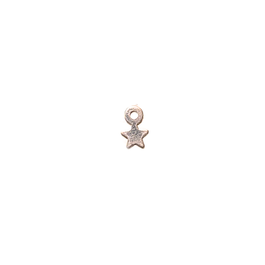 Charm estrellita mini plata