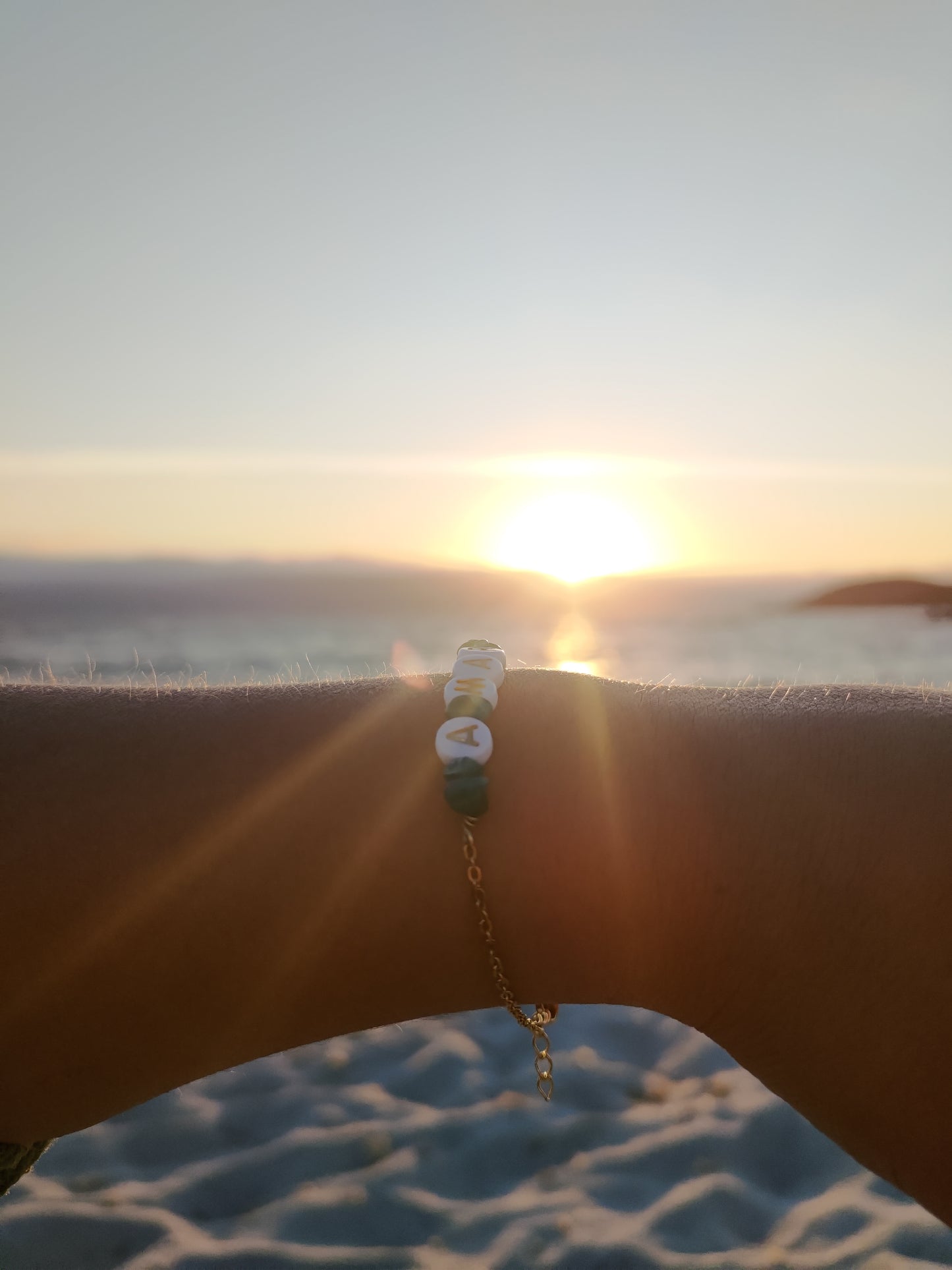 Pulsera AMAR con piedras Apatitas