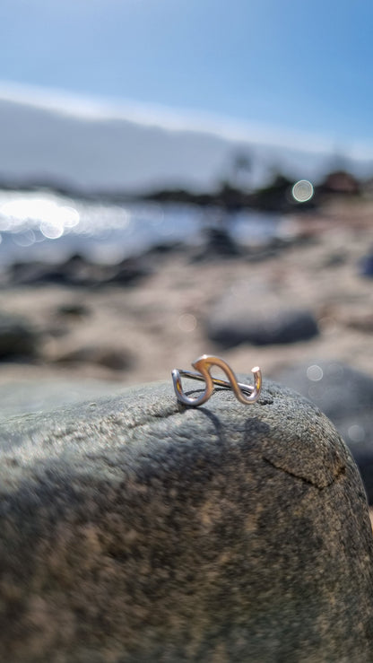 Ear cuff olita plata